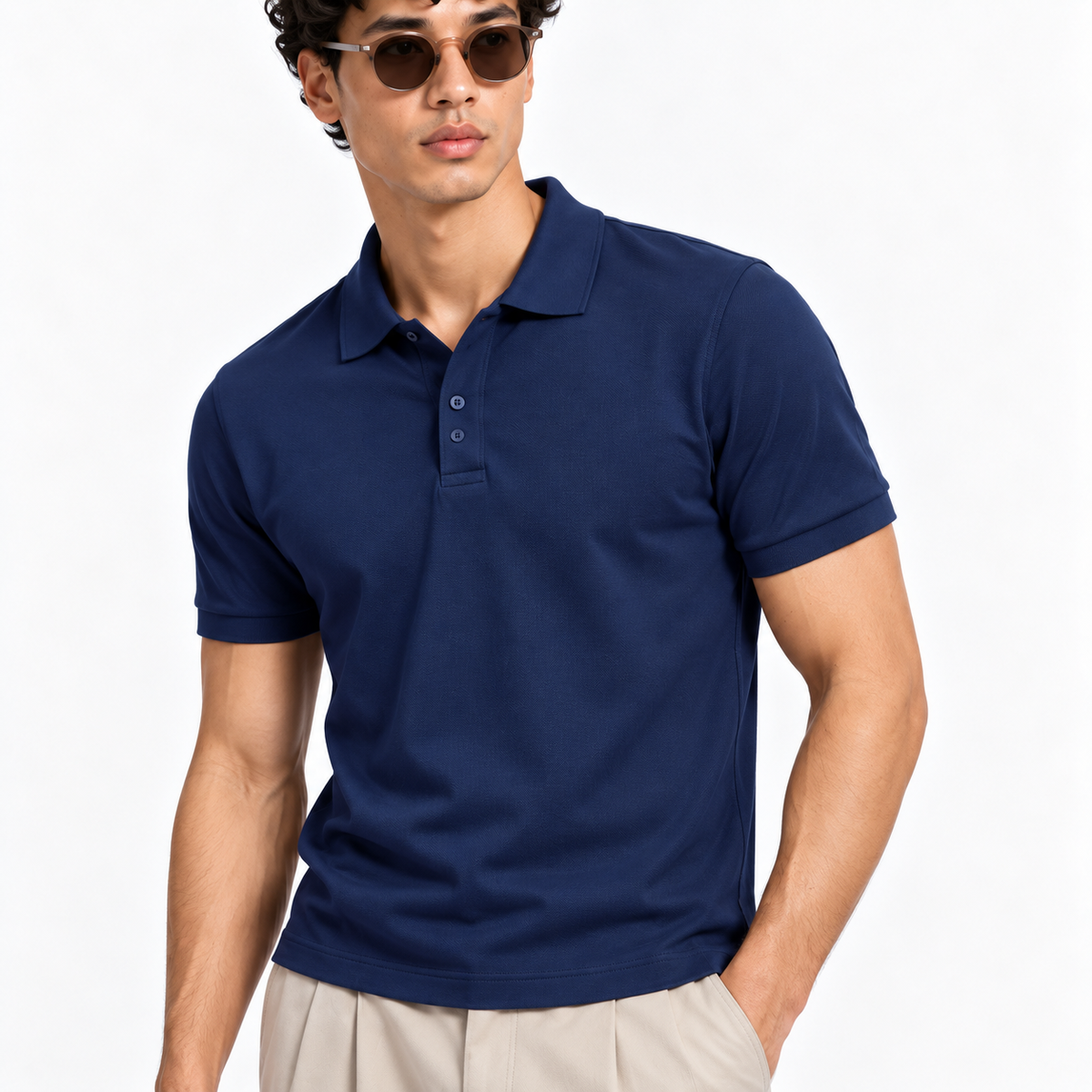 The Monaco Polo – Midnight Navy