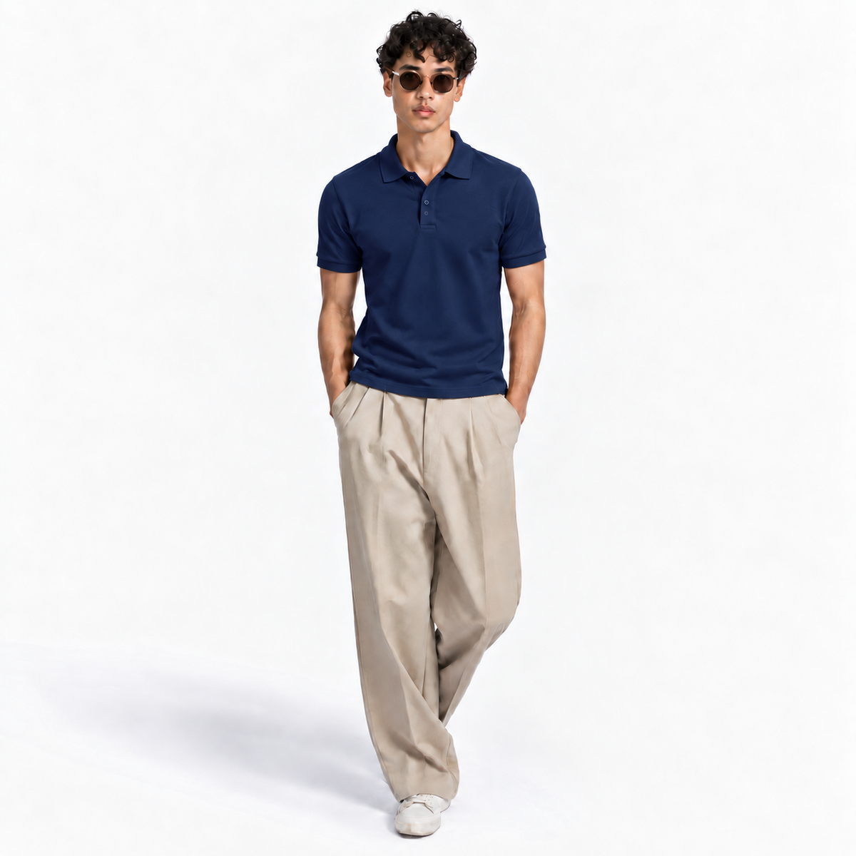 The Monaco Polo – Midnight Navy