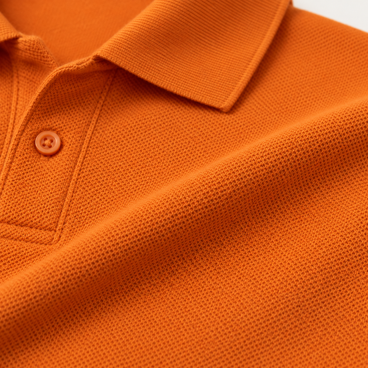 The Sorrento Polo – Burnt Orange