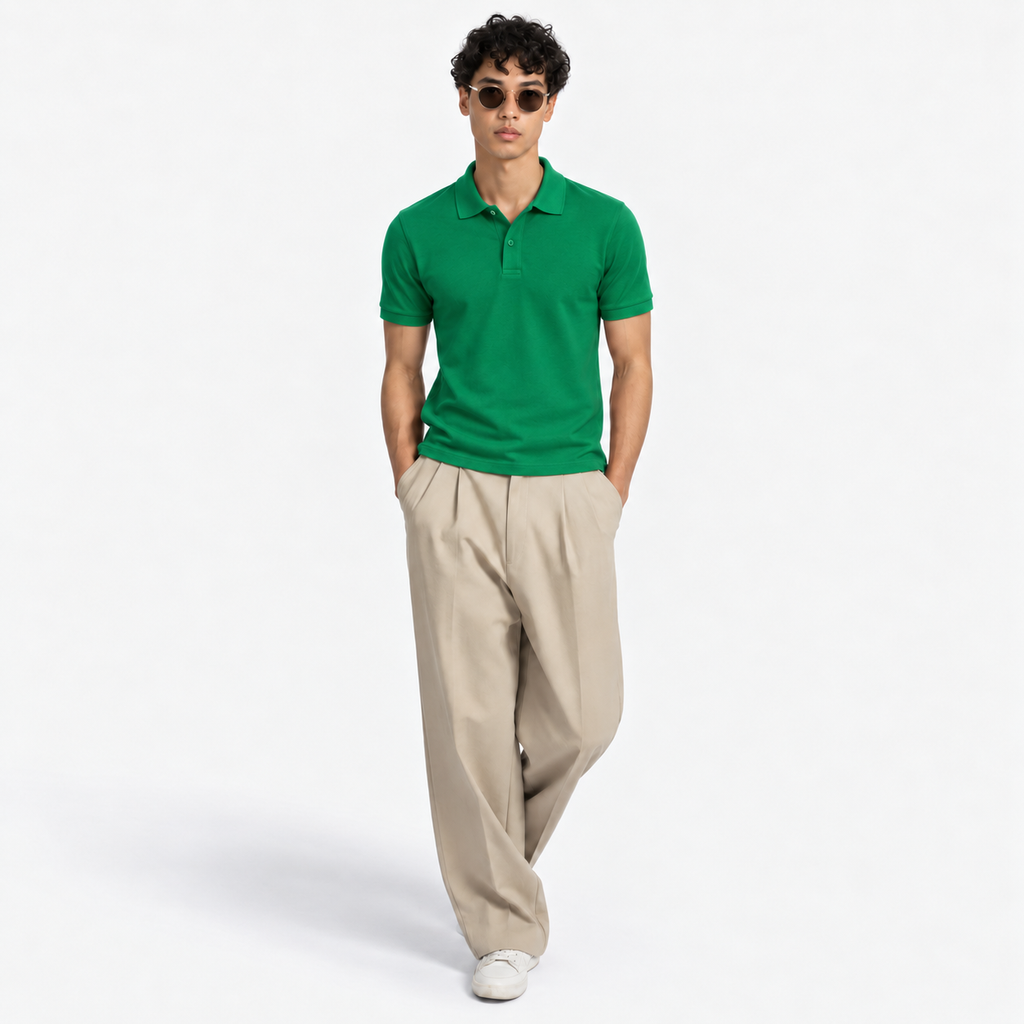 The Riviera Polo – Emerald Green