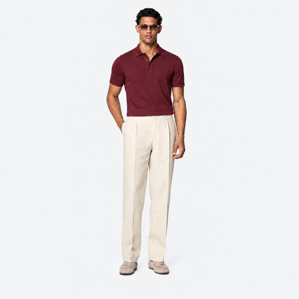 The Milano Polo – Heritage Burgundy