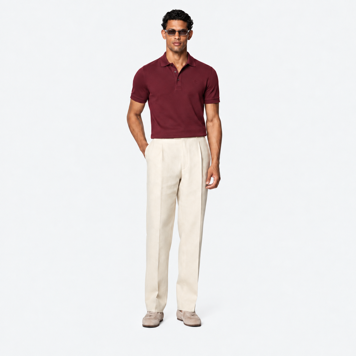 The Milano Polo – Heritage Burgundy