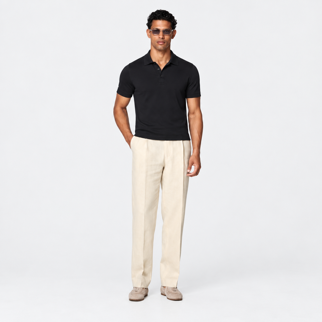 The Mayfair Polo – Jet Black