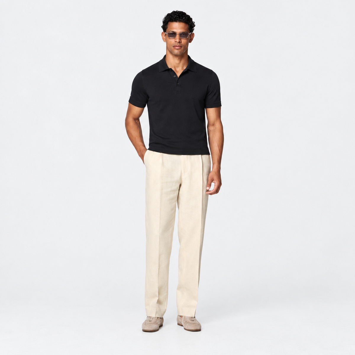 The Mayfair Polo – Jet Black