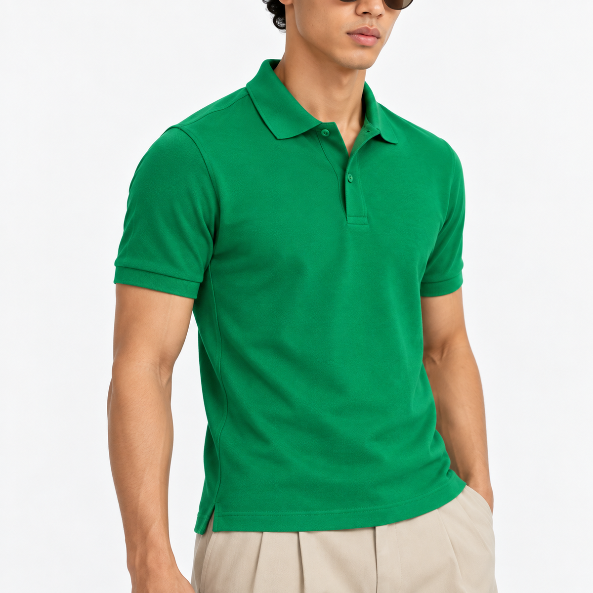 The Riviera Polo – Emerald Green