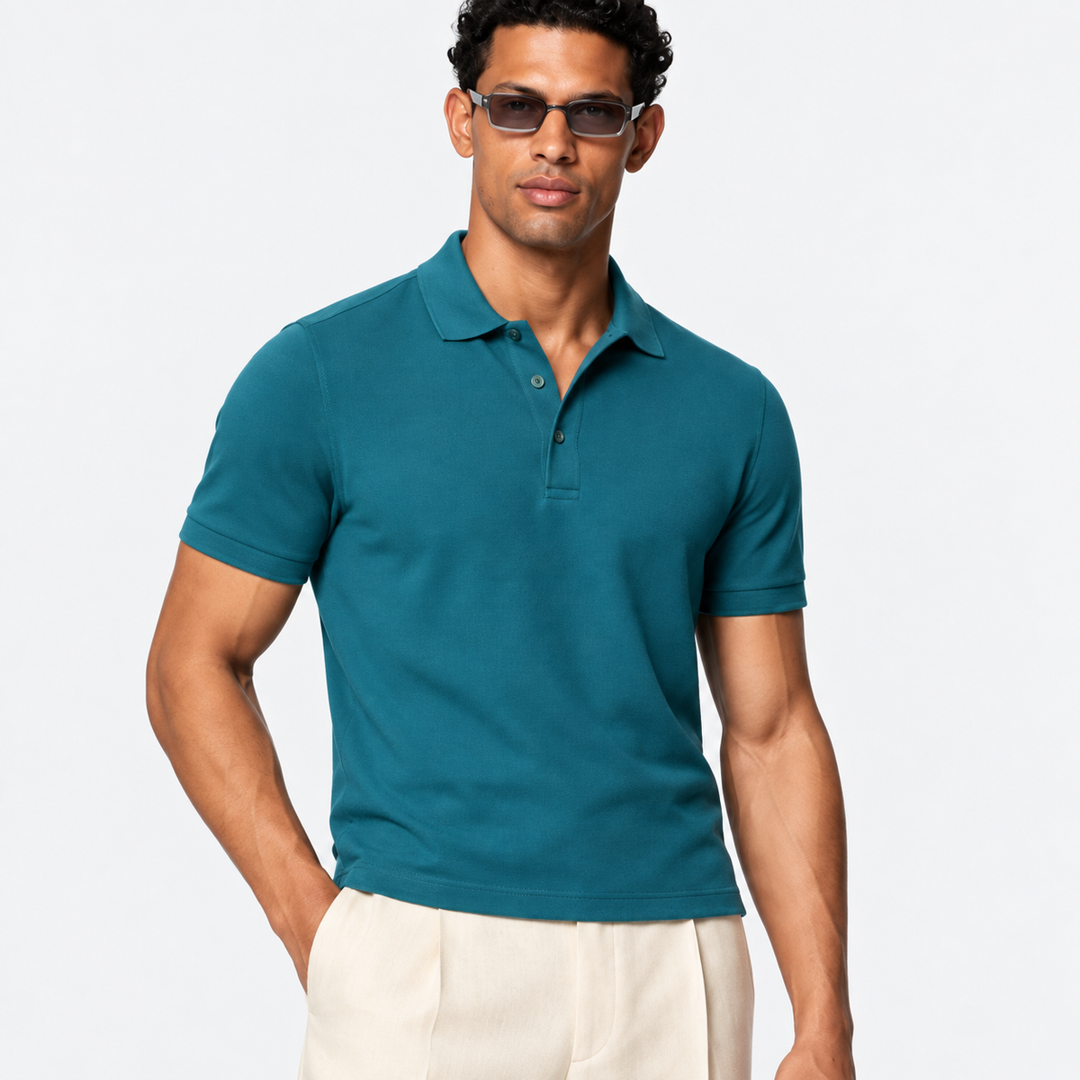 The Portofino Polo – Deep Teal