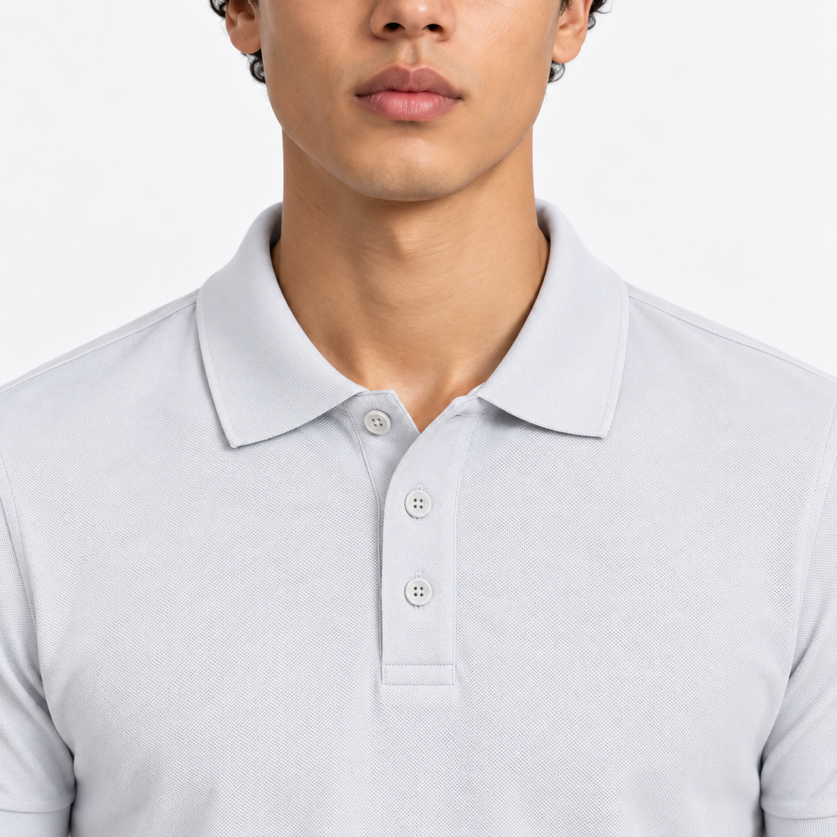 The Capri Polo – Pure White