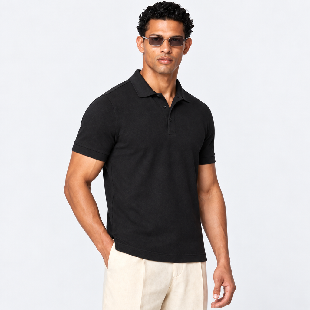 The Mayfair Polo – Jet Black