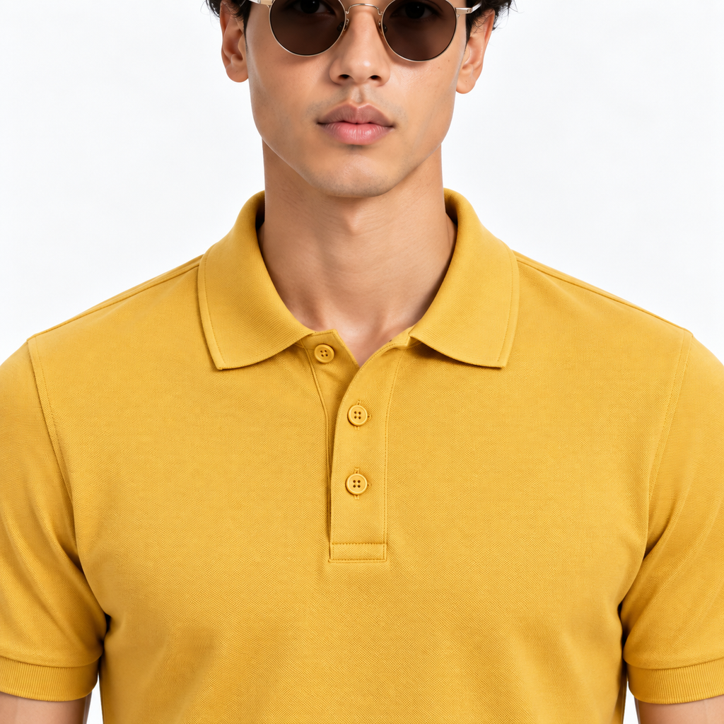 The Amalfi Polo – Golden Mustard