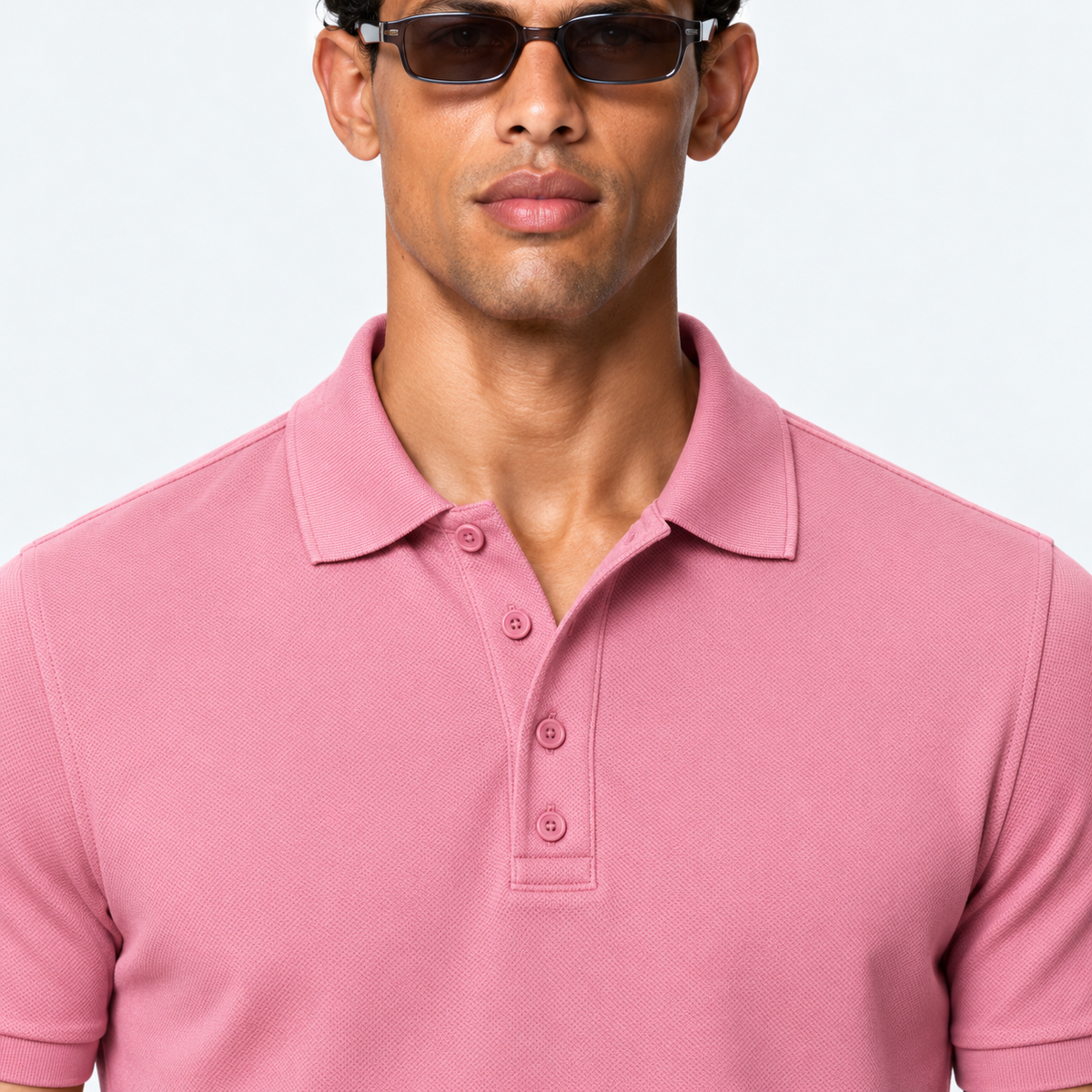 The Cannes Polo – Riviera Pink