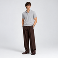 The Oxford Polo – Silver Grey